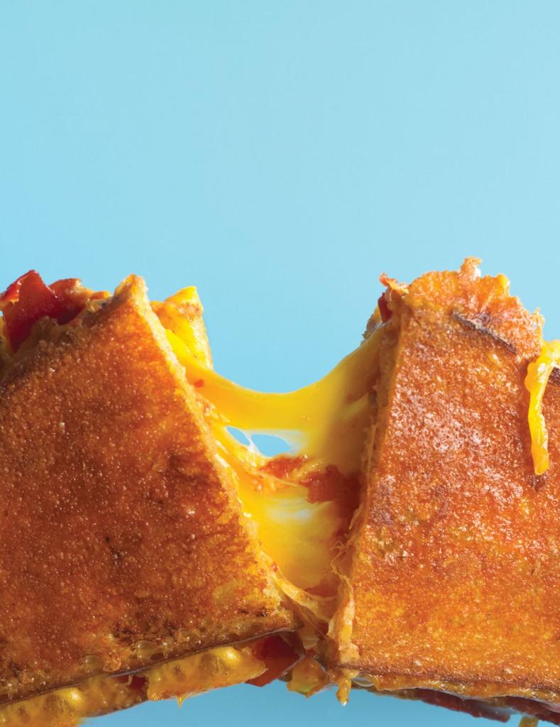 Books and recipes for National Grilled Cheese Month