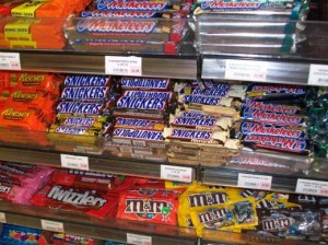 Top 10: Candy bars