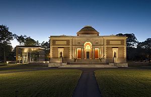 Bowdoin College Museum of Art on the Main Quad