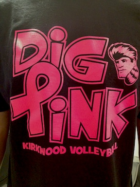 KHS girls volleyball sets goal of Breast Cancer awareness