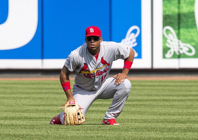 Taveras, shown above, was a 22 year old outfielder for the Cardinals. He played 80 games with the club this season and was ranked amongst the top three prospects in baseball. He was known for his smooth left handed swing and his love of the game. RIP Oscar Taveras.