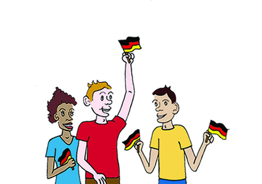 German on the rise