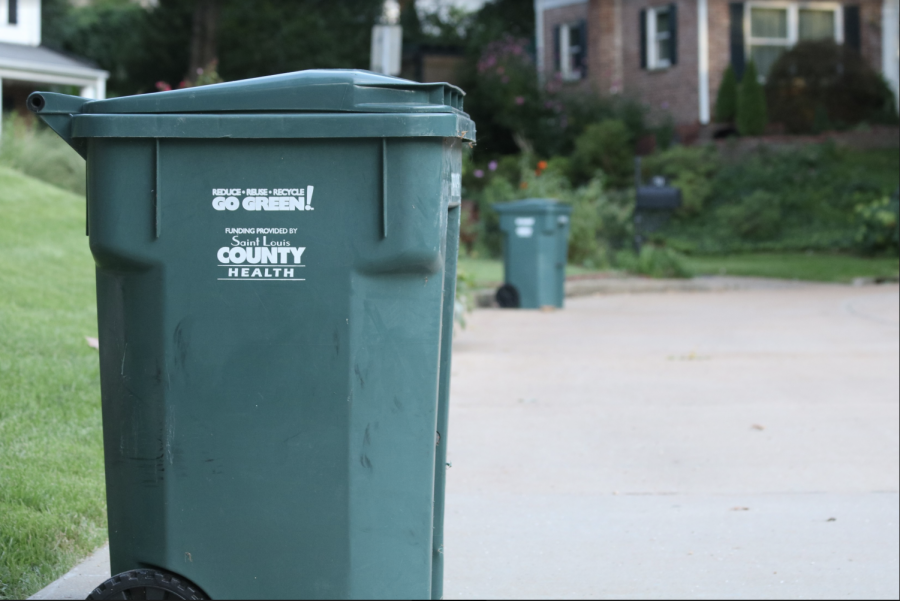 These green bins sit outside the homes of many Kirkwood residents.
