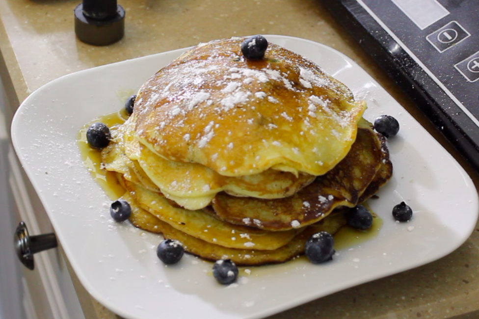 Cooking with Elliott: lemon, blueberry and ricotta pancakes