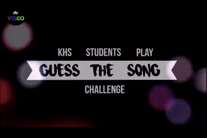 KHS students play guess the song challenge