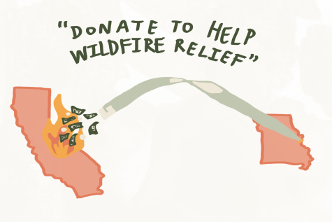 Student Councils annual fundraiser focused on aiding California wildfire relief efforts.