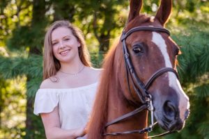 “All the difficult tasks of taking care of horses as well as riding them has definitely given me an everyday challenge,” Anna said. “Horses have taught me how to become a leader, gain responsibility, trust, dedication and much more.”