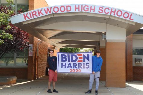 KHS students share the pros and cons of 2020 presidential candidates Joe Biden and Donald Trump.