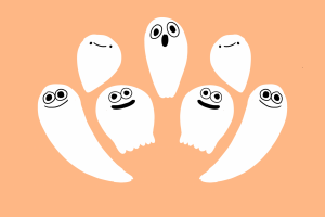 Dont let these smiling ghosts fool you, some of these movies are sure to give you a fright. 