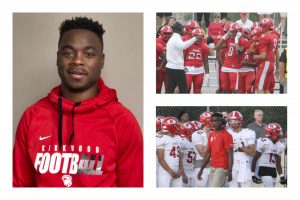 Jeremy Maclin will become the next KHS varsity football head coach after two years as an assistant. Profile photo courtesy of KSD press release, action photos from 2019 by Hayden Davidson.