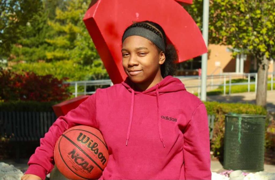 Marissa Rhimes, sophomore and KHS varsity point guard, said she feels unstoppable when she has a basketball in her hands.