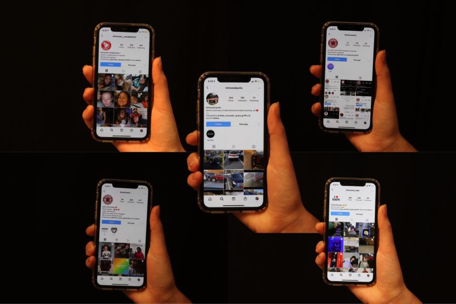 KHS students have been taking over Instagram with anonymous Kirkwood accounts. 