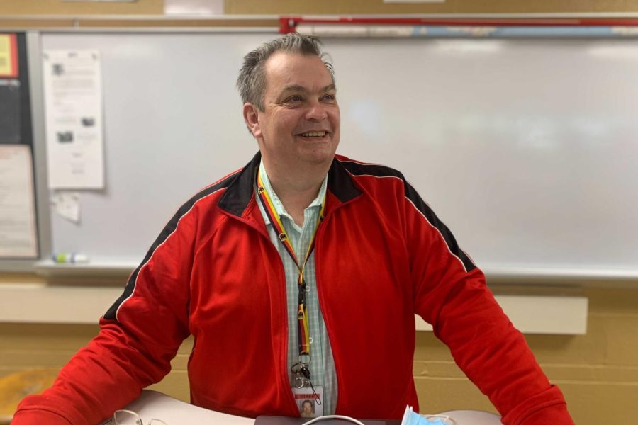 Larry Anderson, German teacher