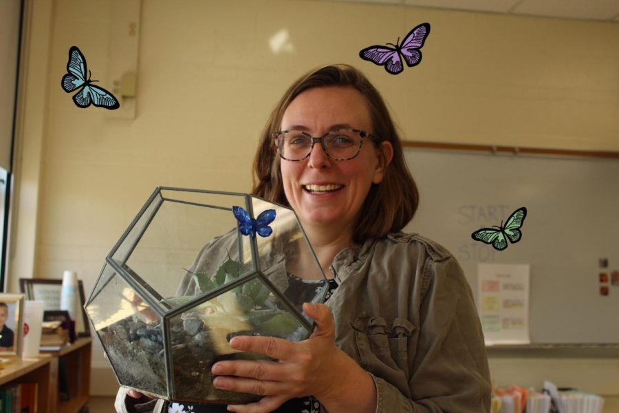 Ms. Rea is obsessed with platonic solids and her plant collection. So naturally the planters for all her plant children are platonic solids. 