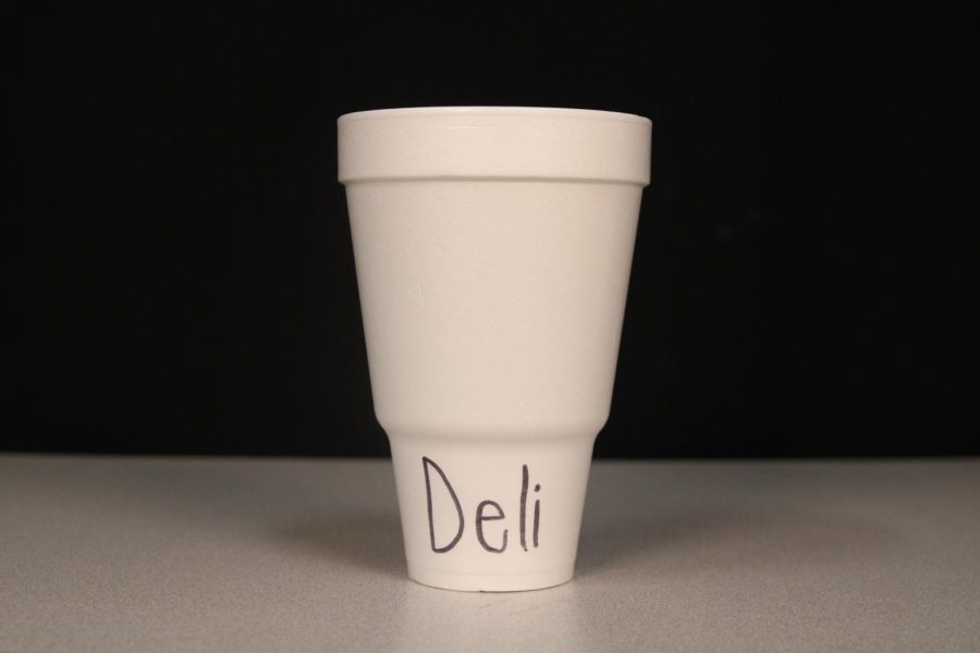 A cup from the Kirkwood Deli, which was ranked third.
