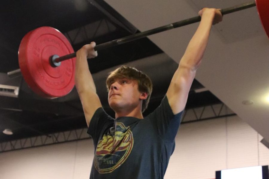 Upmeyer has been lifting since the fifth grade and is currently training to qualify for a team composed of the top 10 men ages 18 to 21 in the U.S.