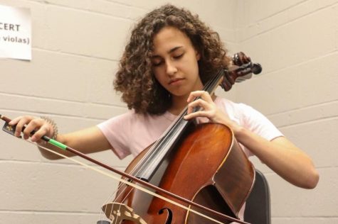 Outside of KHS, Parker plays cello with the St. Louis Symphony Youth Orchestra (STLSO).