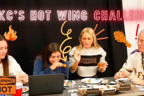 Hot wings challenge with Dr. Havener