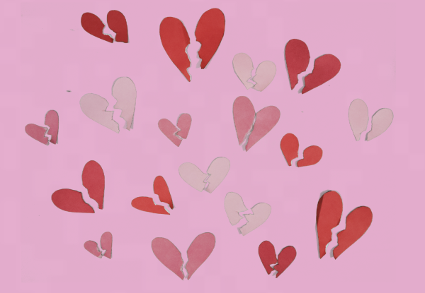 A collection of broken hearts from break ups caused by icks. 
